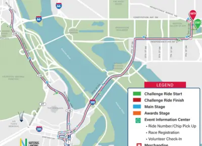 Weekend road closures take over DC, Virginia as Amazon Armed Forces Cycling Classic kicks off