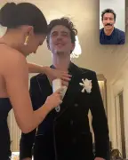 How Kylie Jenner helped Timothée Chalamet get ready for their red carpet debut